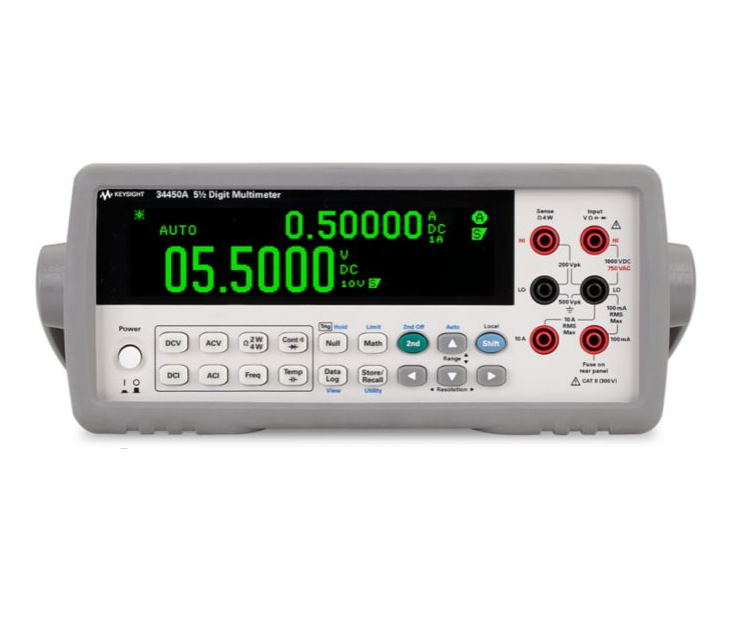 34450A ��(sh��)���f�ñ�����λ�룬OLED �@ʾ��